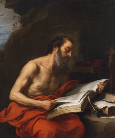 San Girolamo che legge da Bartolomé Esteban Murillo